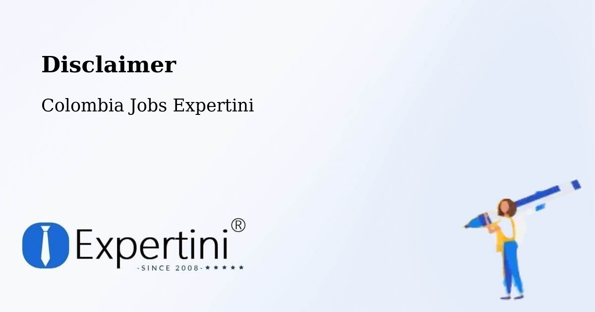 Disclaimer – Repelón - Colombia Jobs Expertini