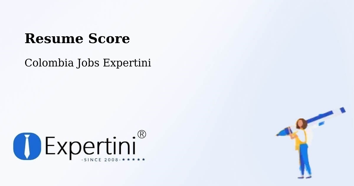 Resume Score & Job Description Match Tool – Repelón - Colombia Jobs Expertini